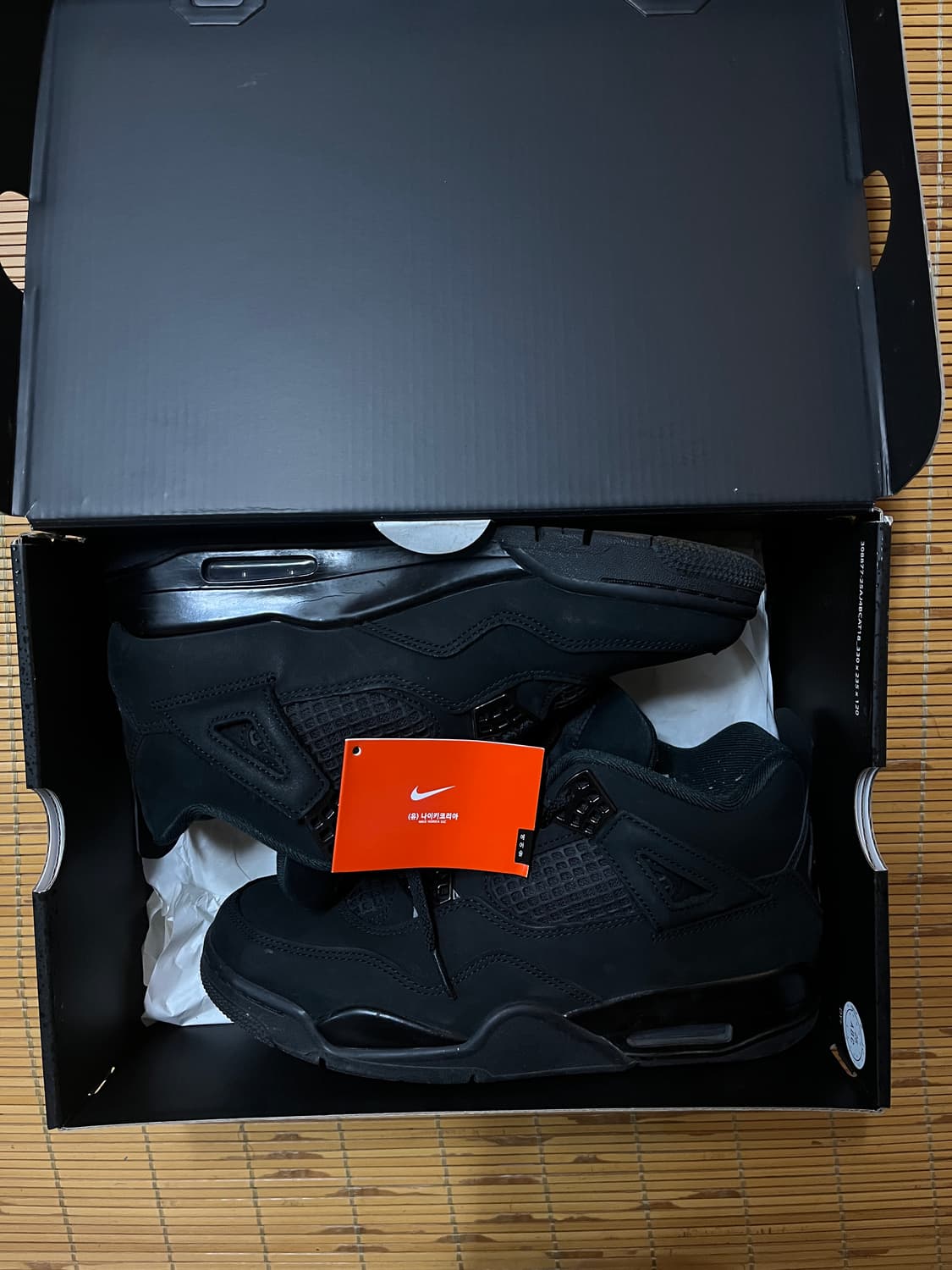 조던 4 레트로 블랙캣 2025 (270) 상품이미지1