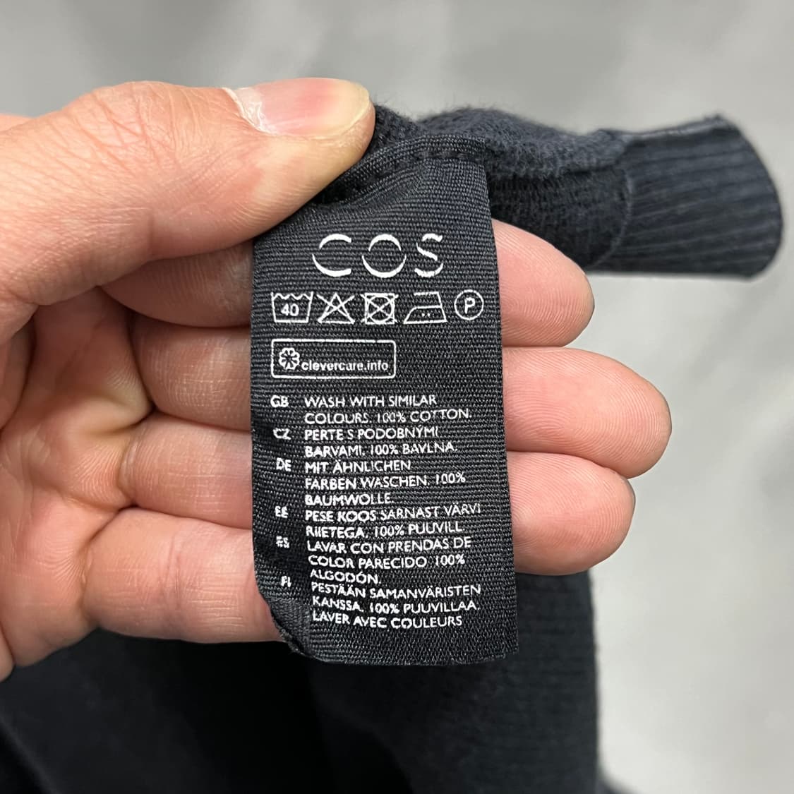  코스 와플 하프 니트 y15832 상품이미지6