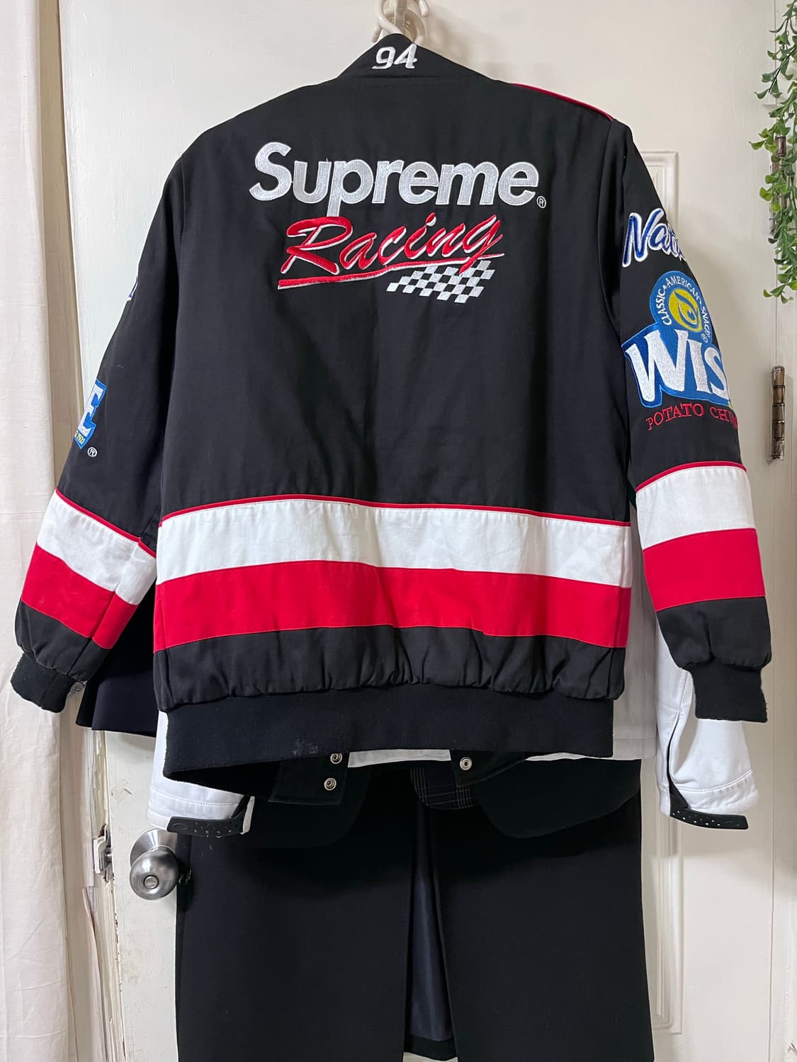 슈프림 와이즈 레이싱자켓 상품이미지3