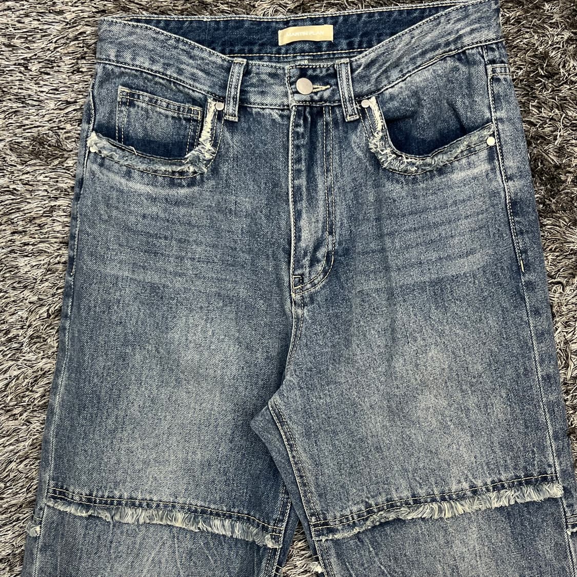 마틴플랜 컷아웃 스트레이트 진 (46) 상품이미지2