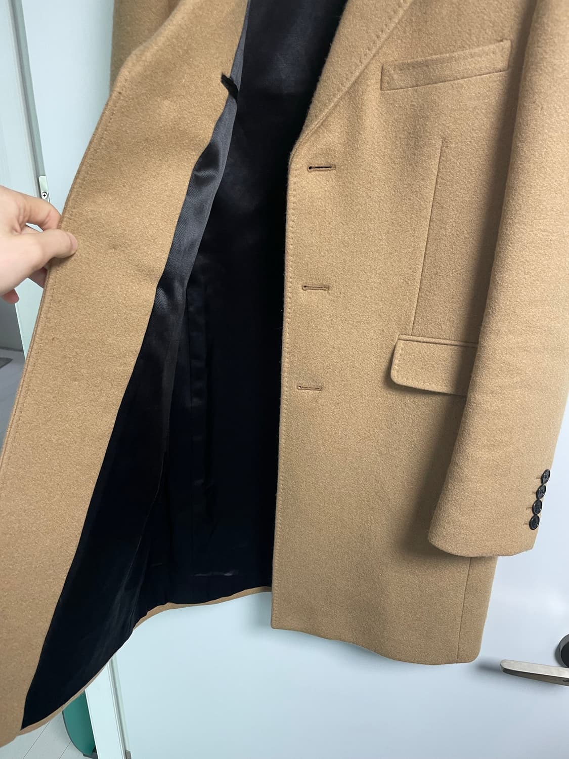 생로랑 15fw 카멜헤어코트 상품이미지6