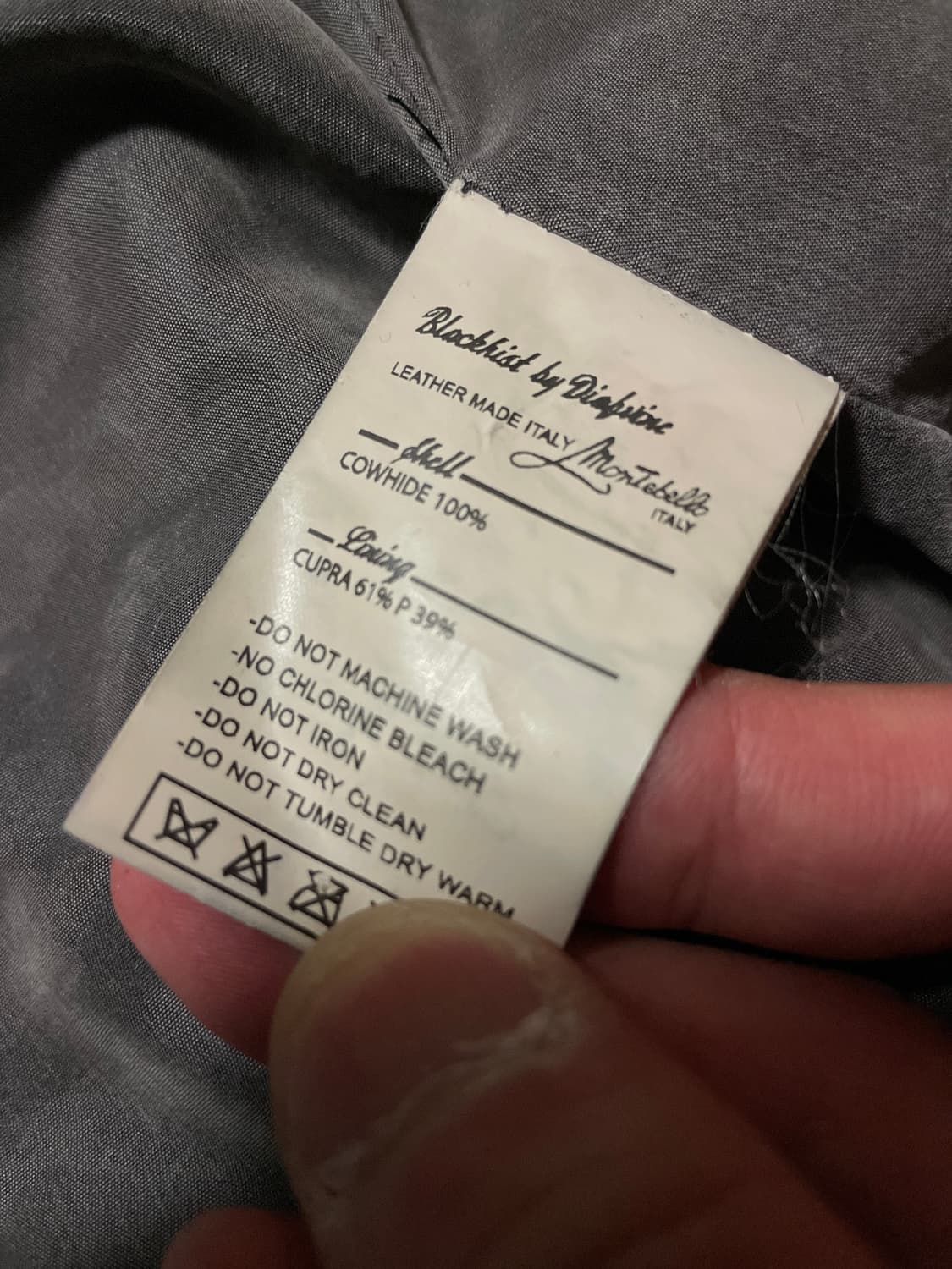 블랙키스트 by DIAFVINE 디아프바인 카우하이드 소가죽 하이넥 레더 상품이미지10