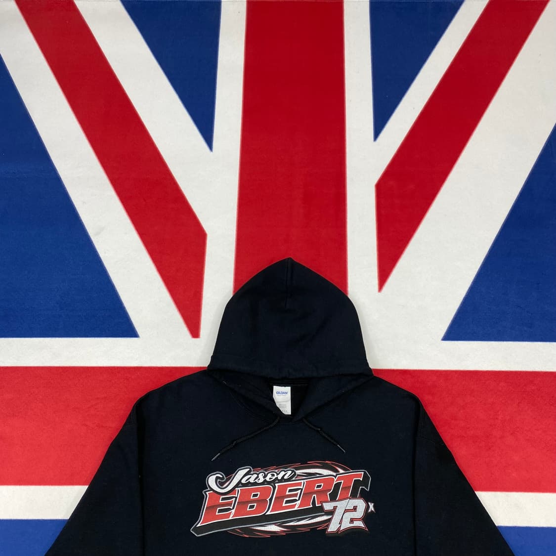 빈티지 레이싱 후드티 L 상품이미지2