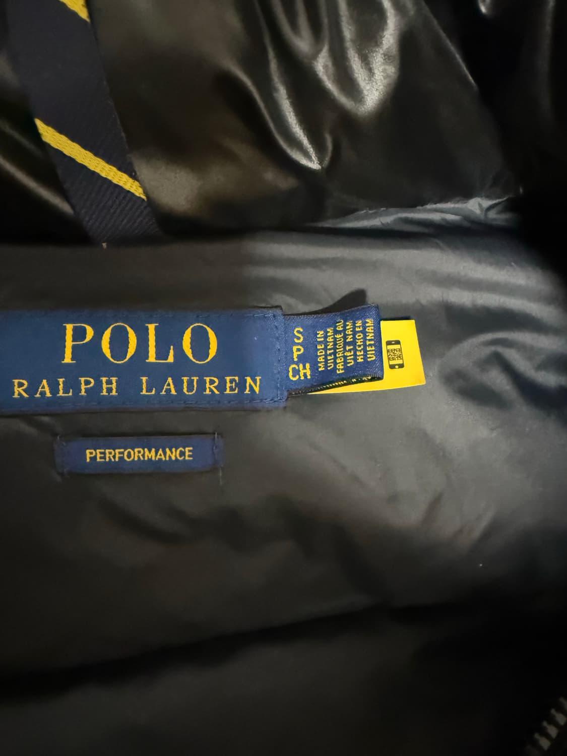 폴로 덕다운 유광패딩 s 새상품급 상품이미지4