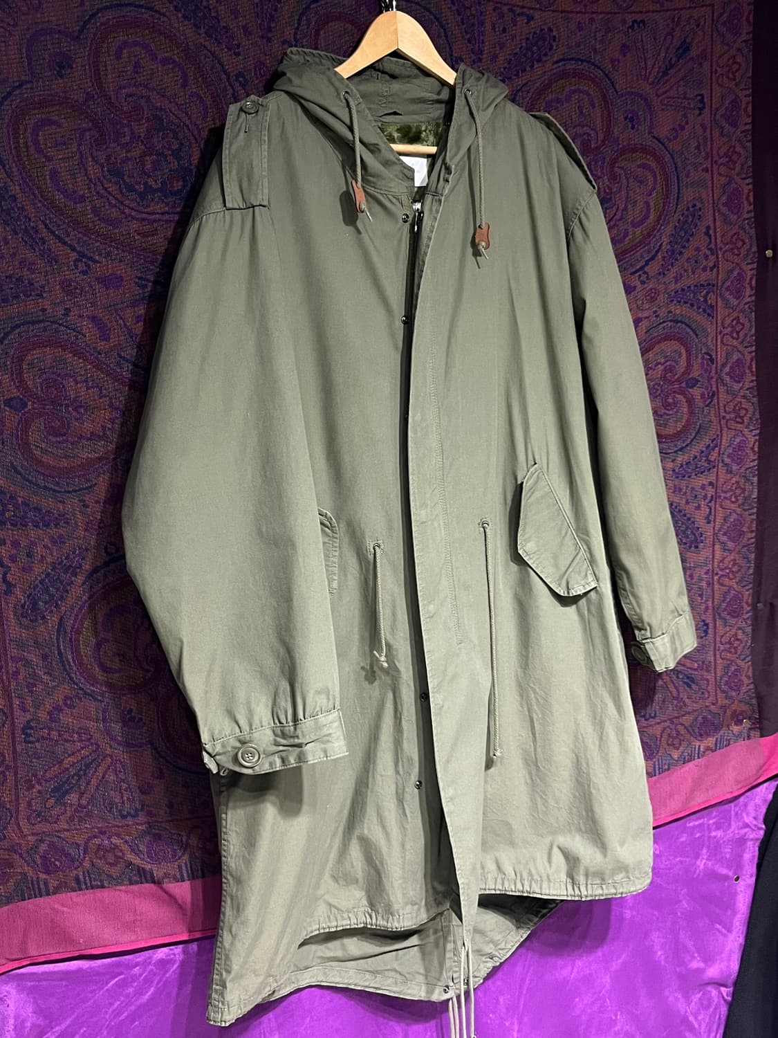 휴스턴 m-51 아모시마 피쉬테일 개파카 상품이미지2