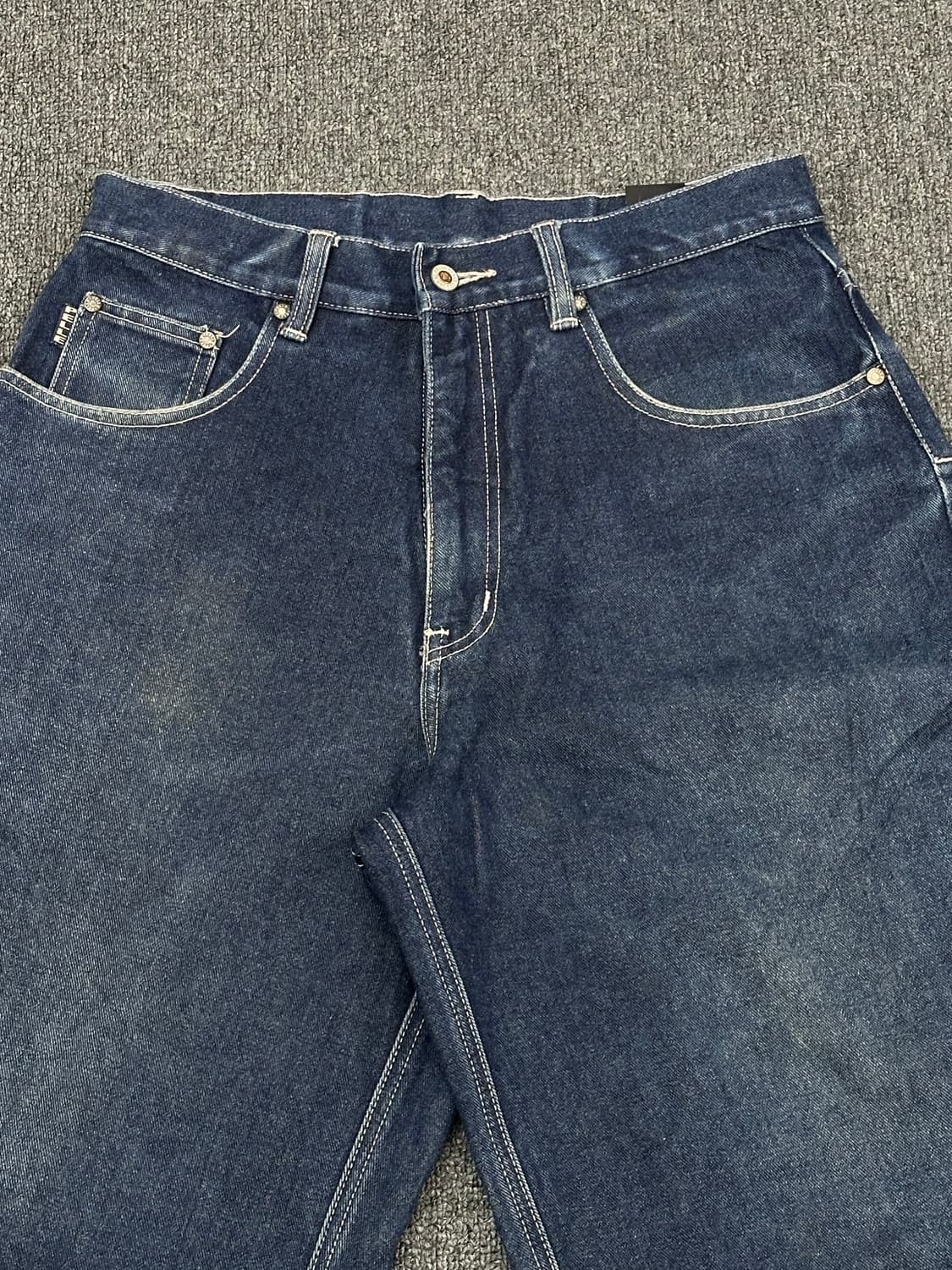 32)Pelle Pelle Inc. 빈티지 중청 데님 팬츠 상품이미지3