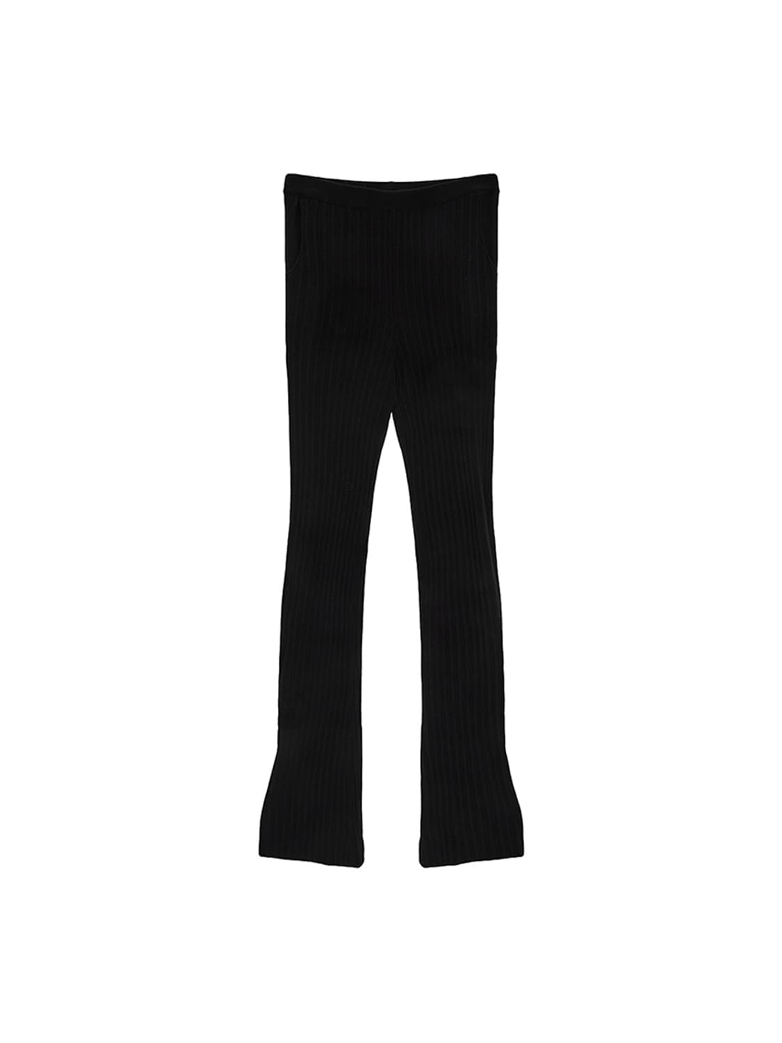 마뗑킴 matin kim 레이어드 니트 부츠컷 팬츠 바지 S 새상품 상품이미지5