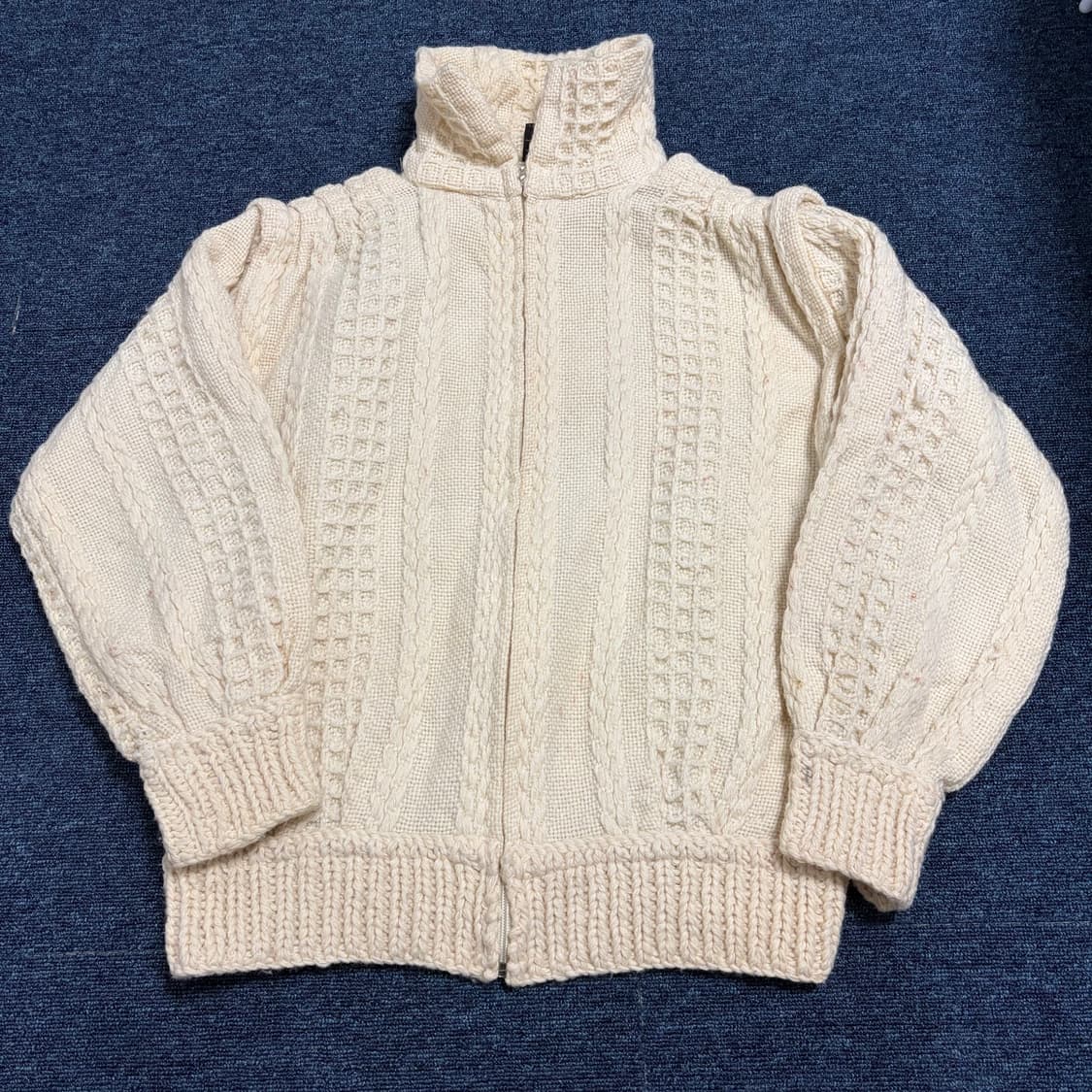 태피스트리 아일랜드 리미티드 울 니트 집업 상품이미지1