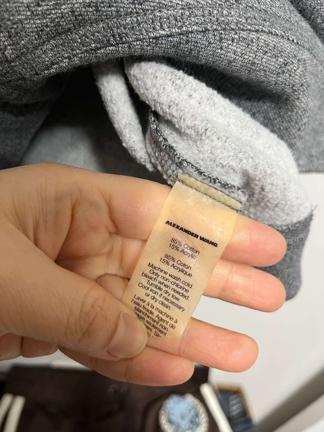 알렉산더왕 맨투맨 긴팔티셔츠 S 상품이미지3