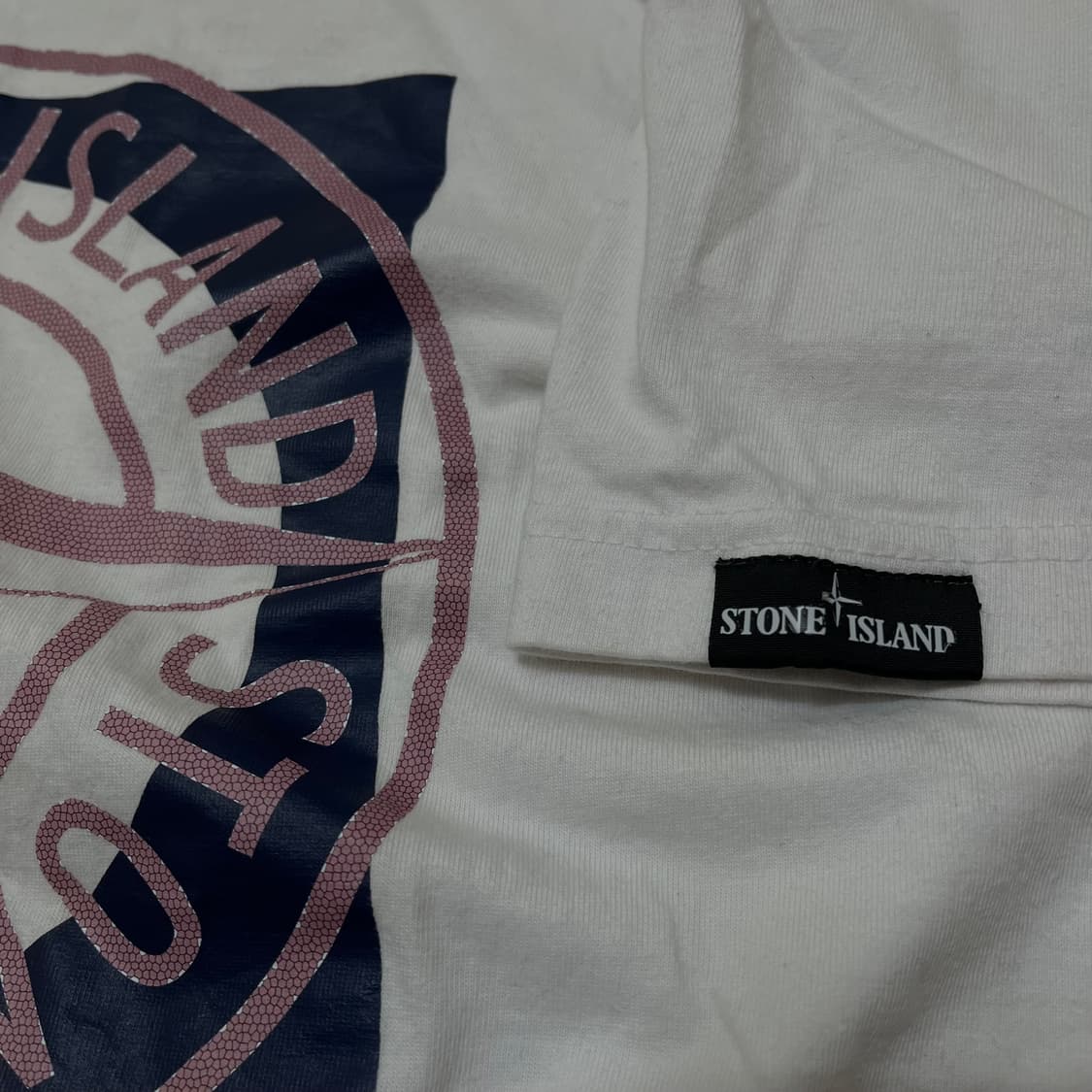 스톤아일랜드 Stone Island 컴퍼스 로고 그래픽 반팔티 상품이미지4