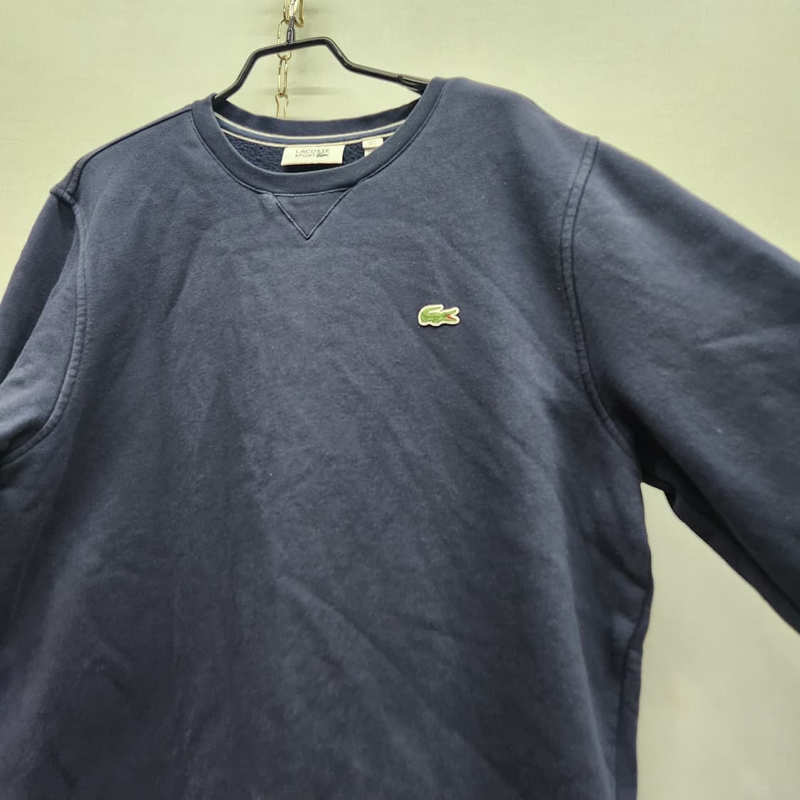 라코스테 로고자수 맨투맨 L(L) 상품이미지2