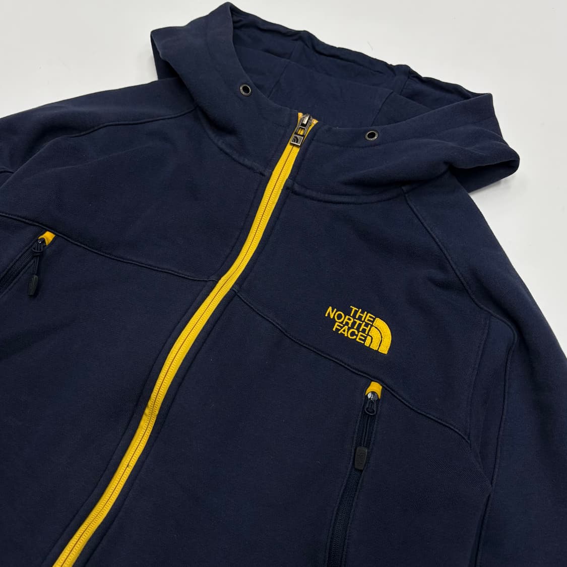 Thenorthface 노스페이스 옐로우 포인트 후드집업 상품이미지3