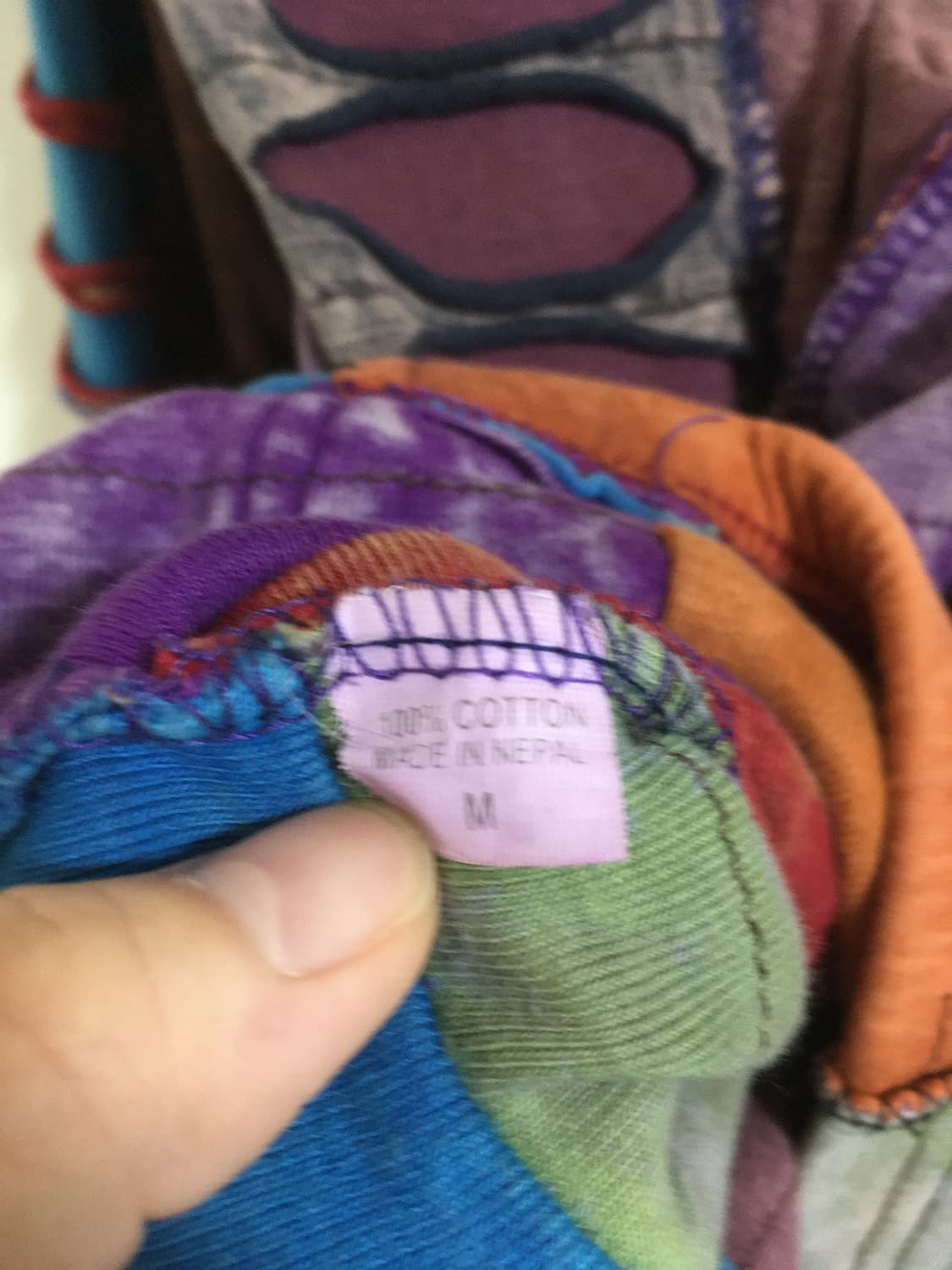 Rising International Nepal Patchwork Hoo 상품이미지9
