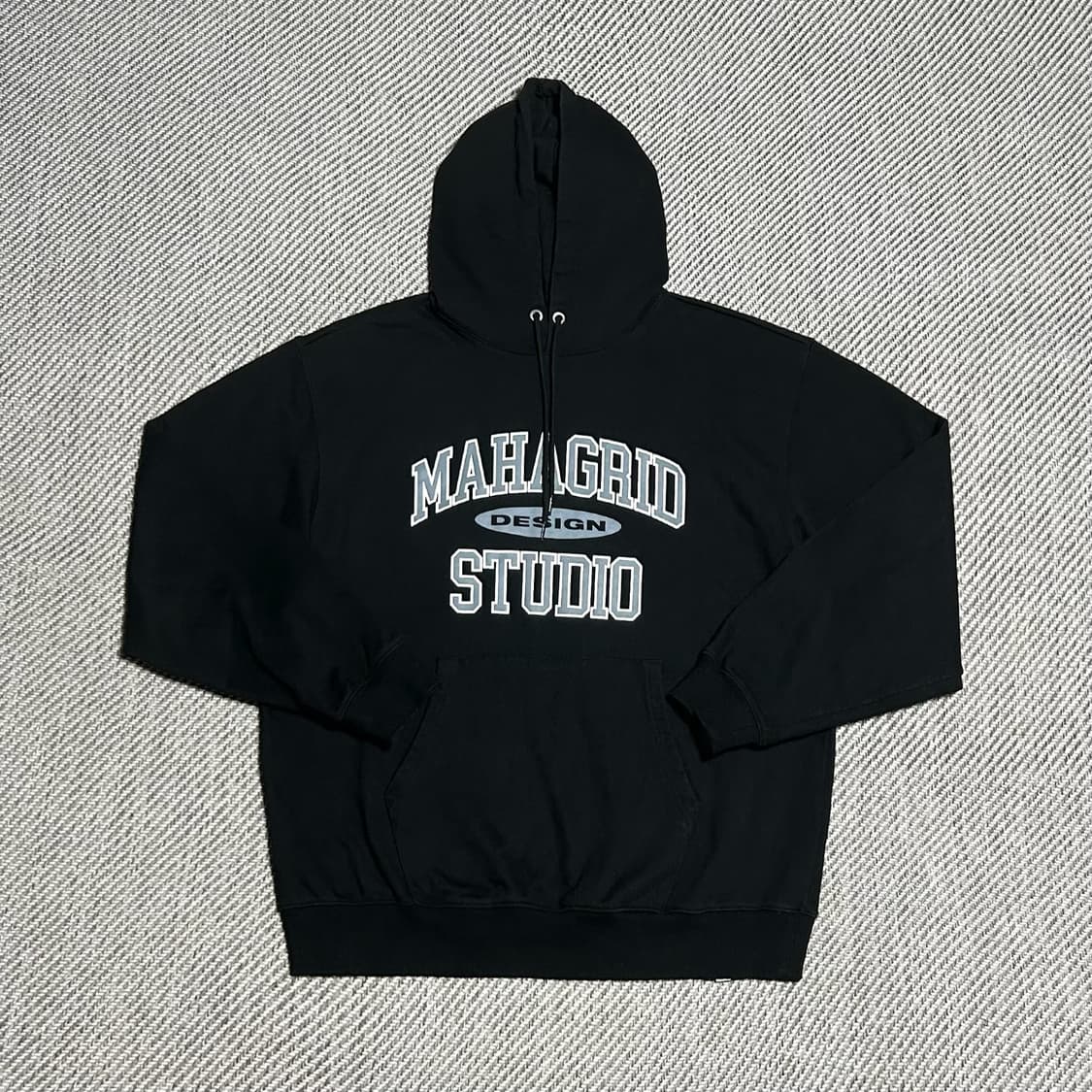 [XL] Mahagrid 마하그리드 그래픽 블랙 후드티 상품이미지1