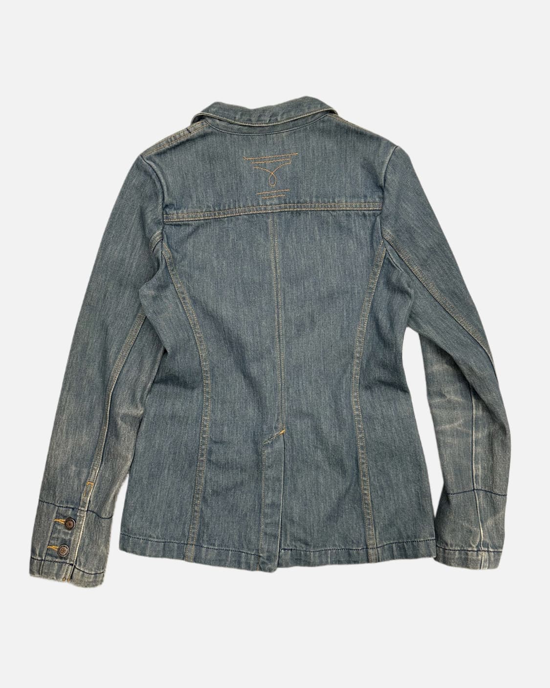 EARL JEAN fade denim blazer 상품이미지4