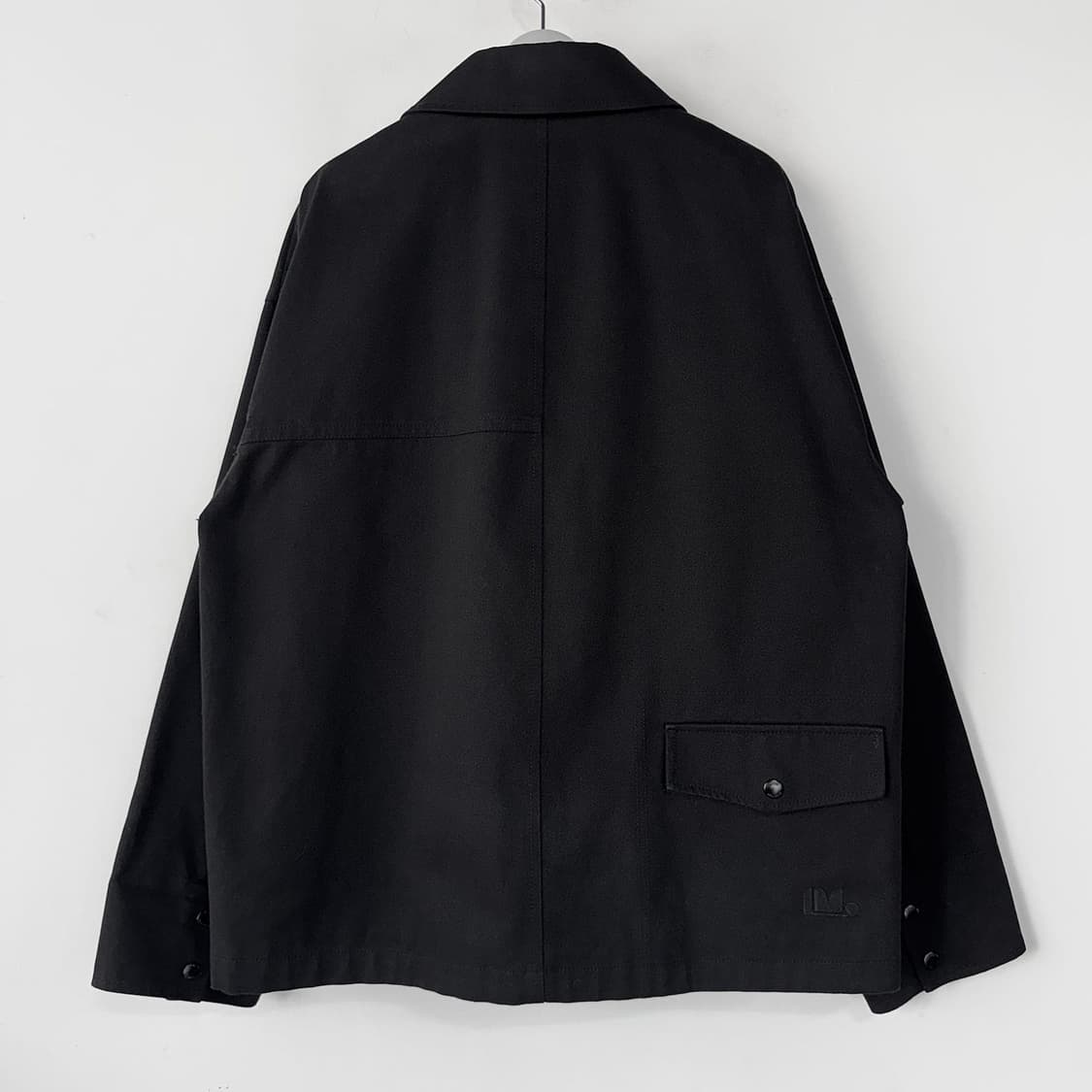 럭키마르쉐 블랙 코튼 트러커 자켓 상품이미지7