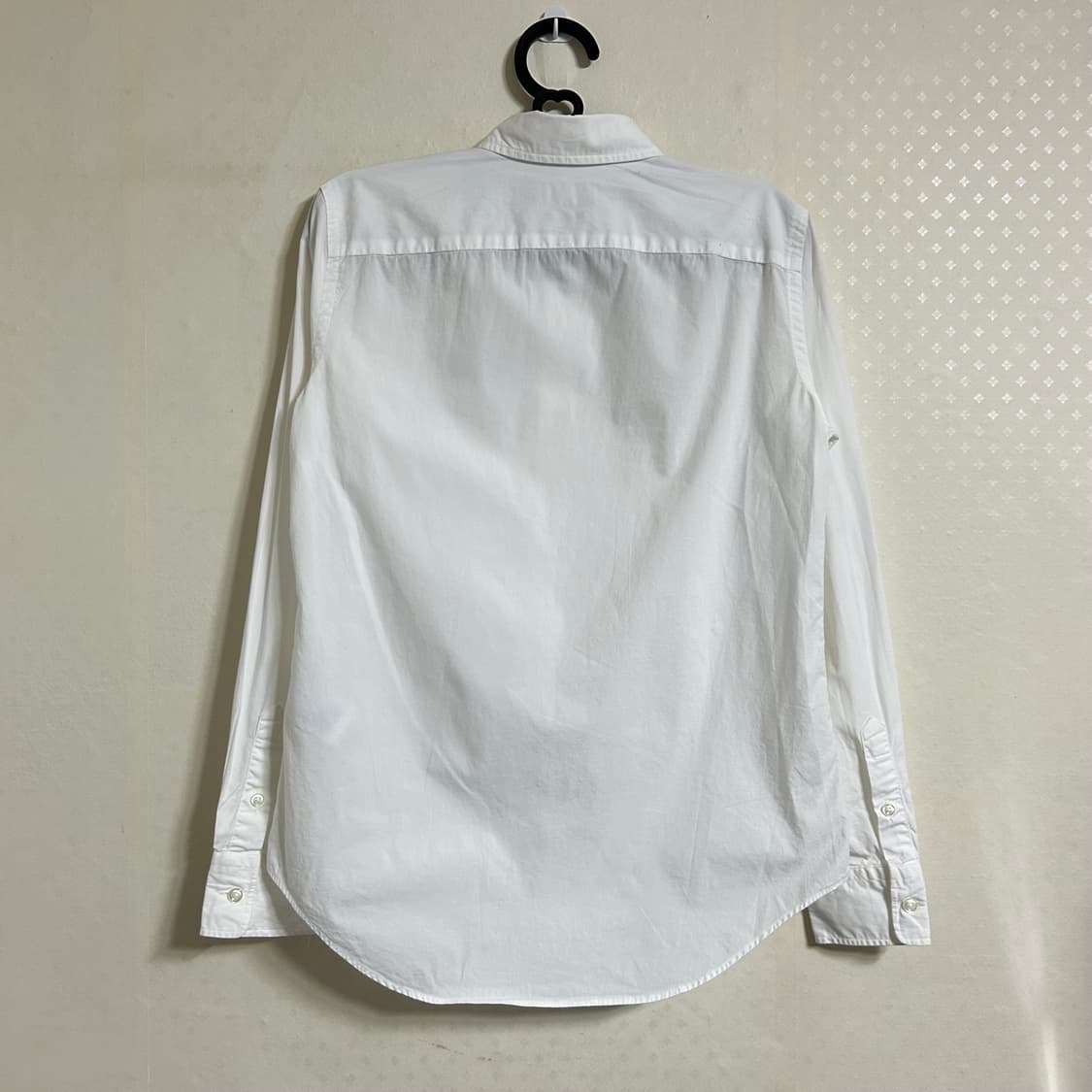 폴로 랄프로렌 신형 솔리드 셔츠 화이트 XS  상품이미지6