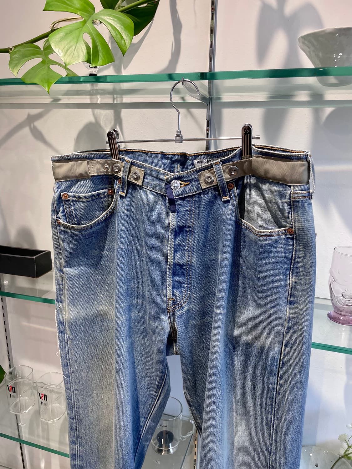 폴리퀀트 remake denim pants 상품이미지3