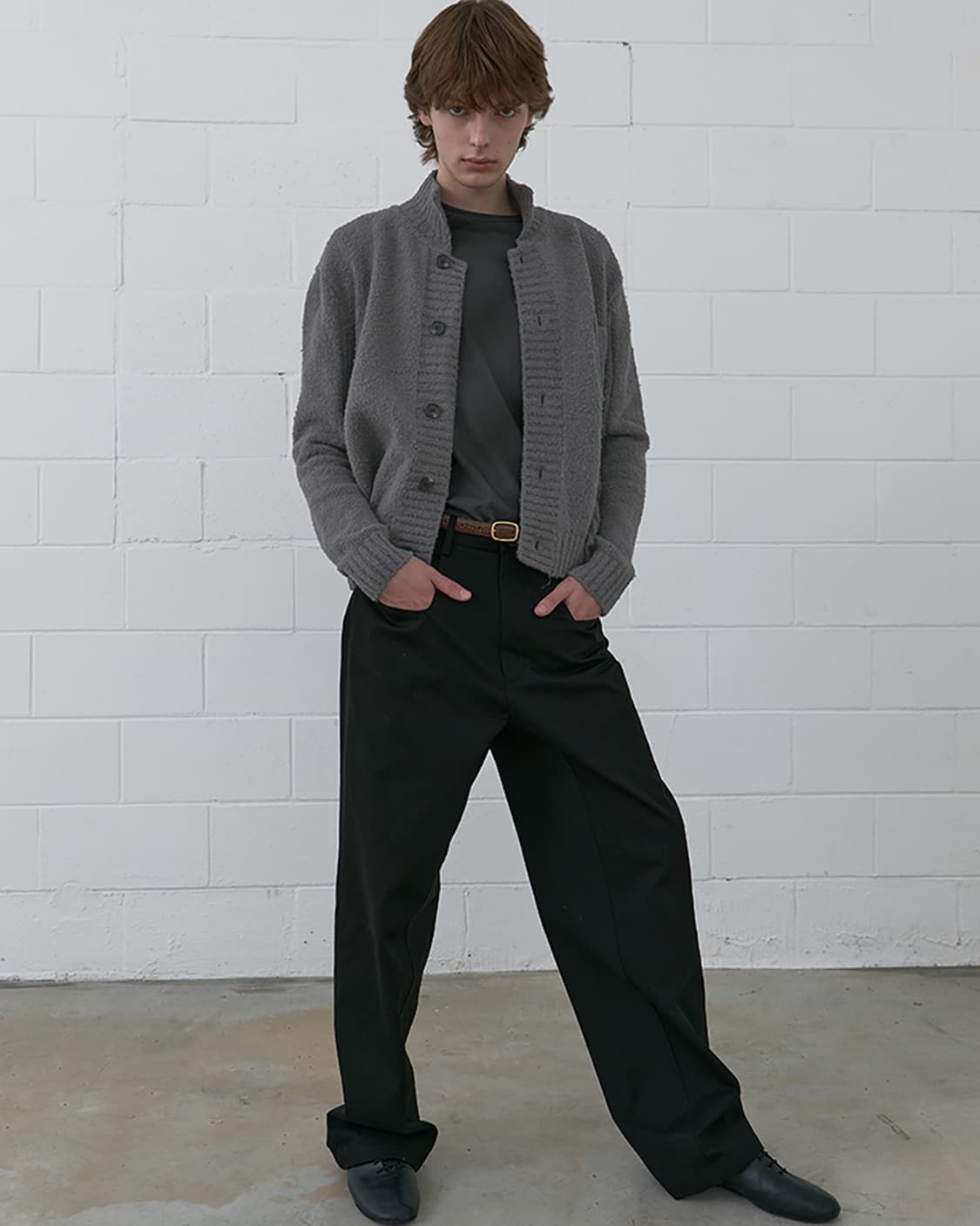 [50] Aieul 아이엘 Armony Trouser Black 팝니다 상품이미지4