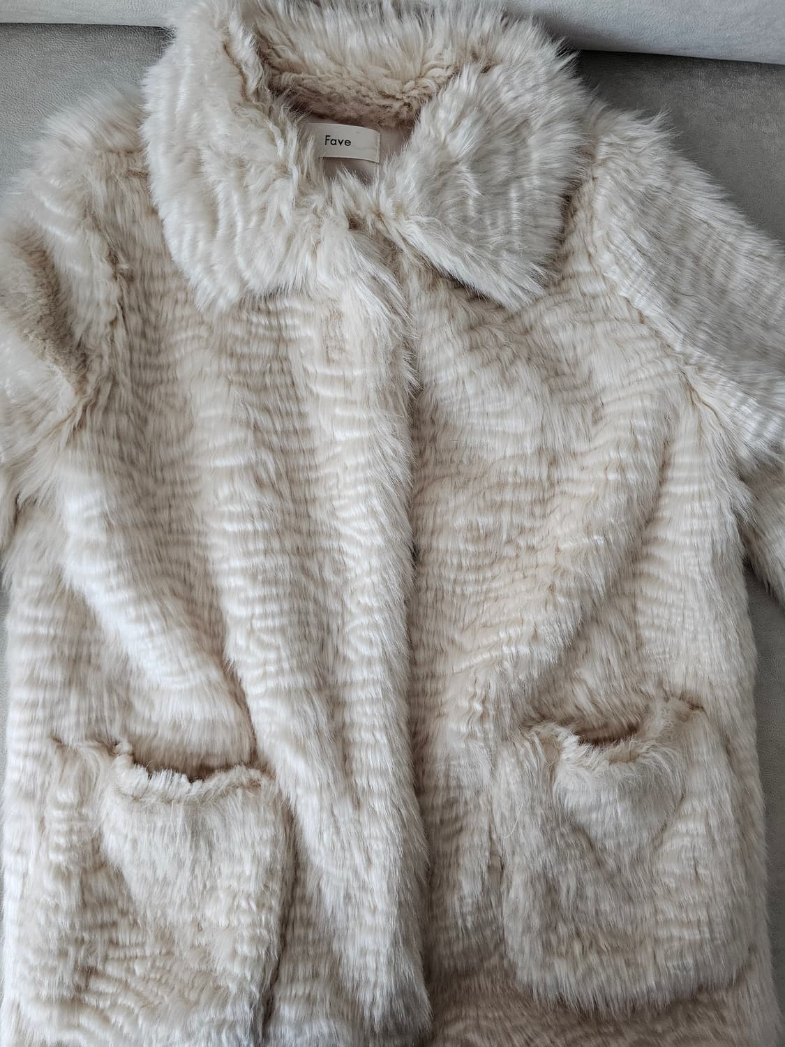 Fave 퍼코트 상품이미지1