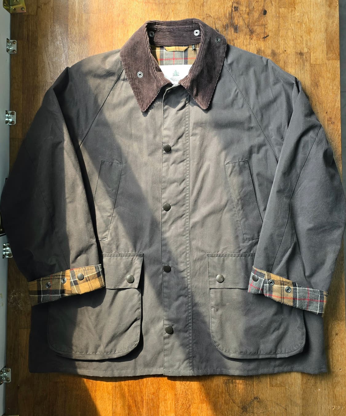 한정판 바버 왁스 자켓 XL ~XXL 상품이미지1