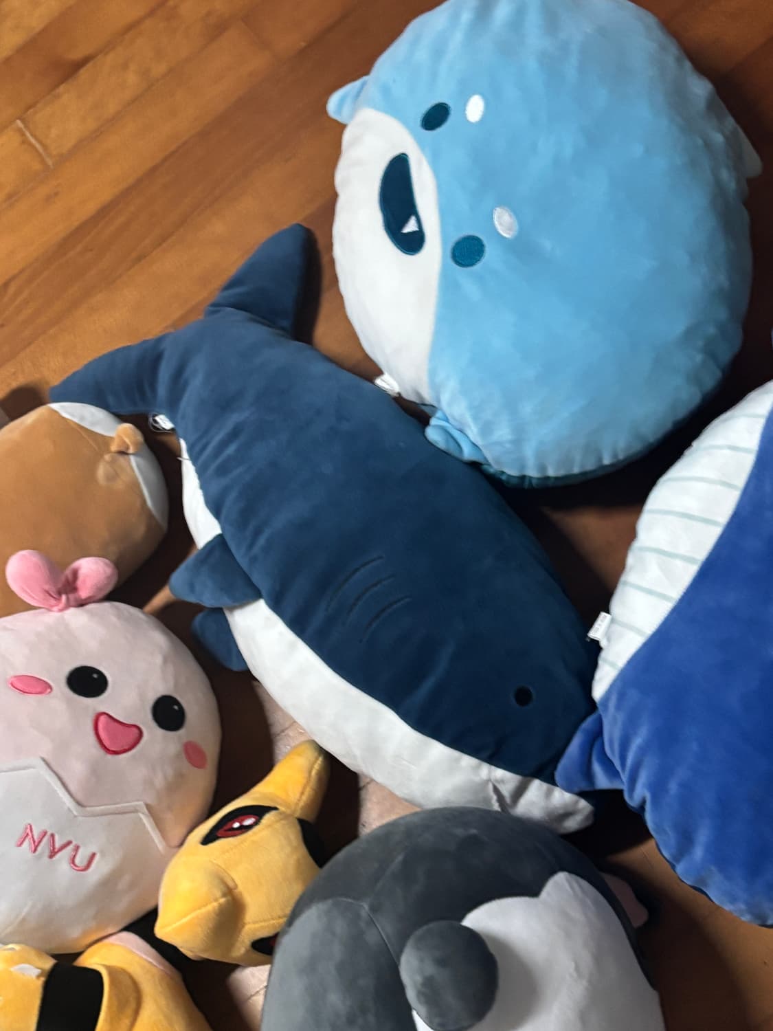 일괄금액) 16개 일괄 무민 공룡 등등 인형 일괄 인테리어 소품 배게용 상품이미지6