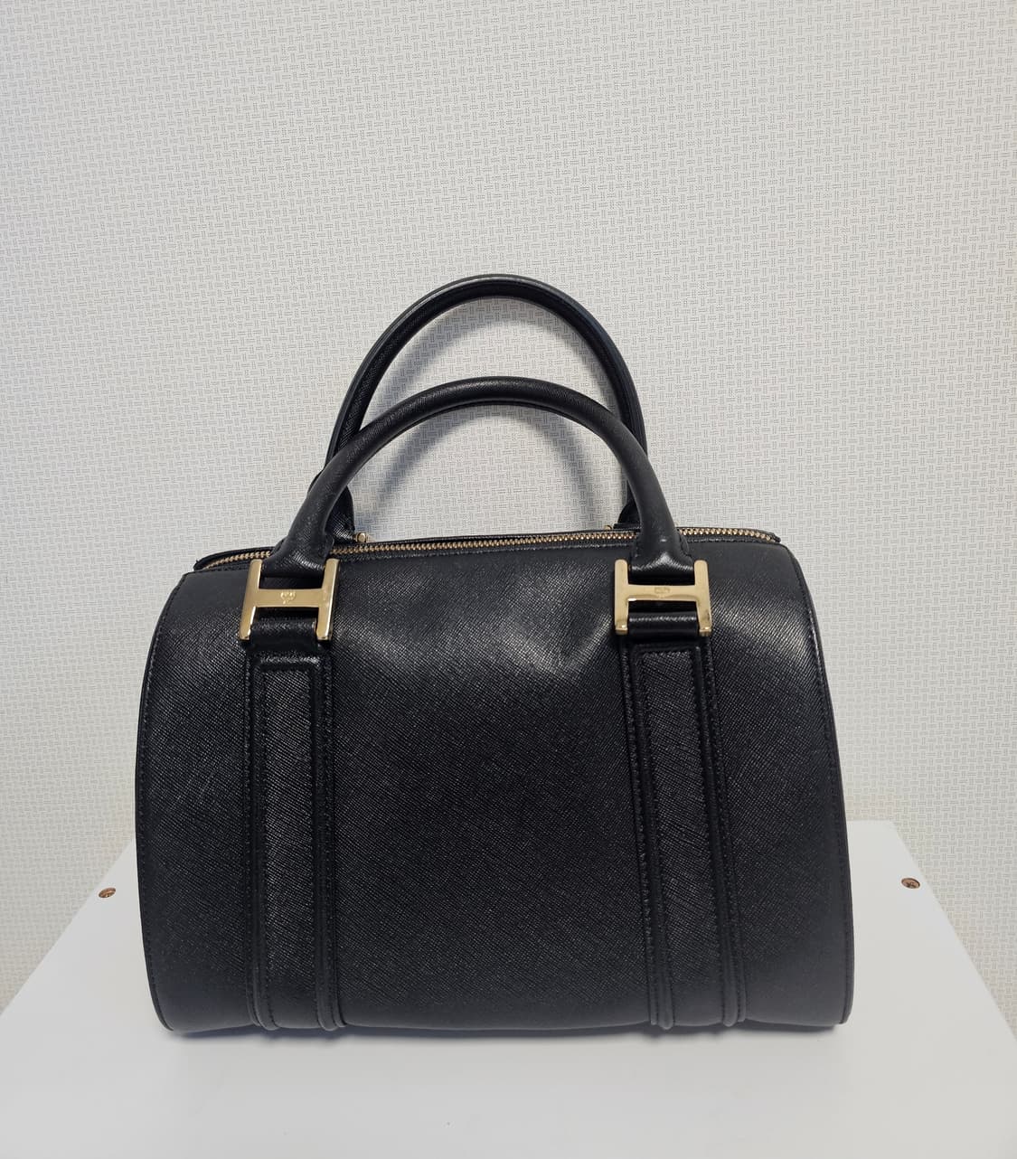 MCM 블랙 보스턴백 상품이미지3