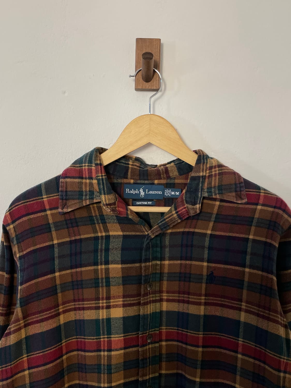 폴로 커스텀핏 체크 셔츠  상품이미지2