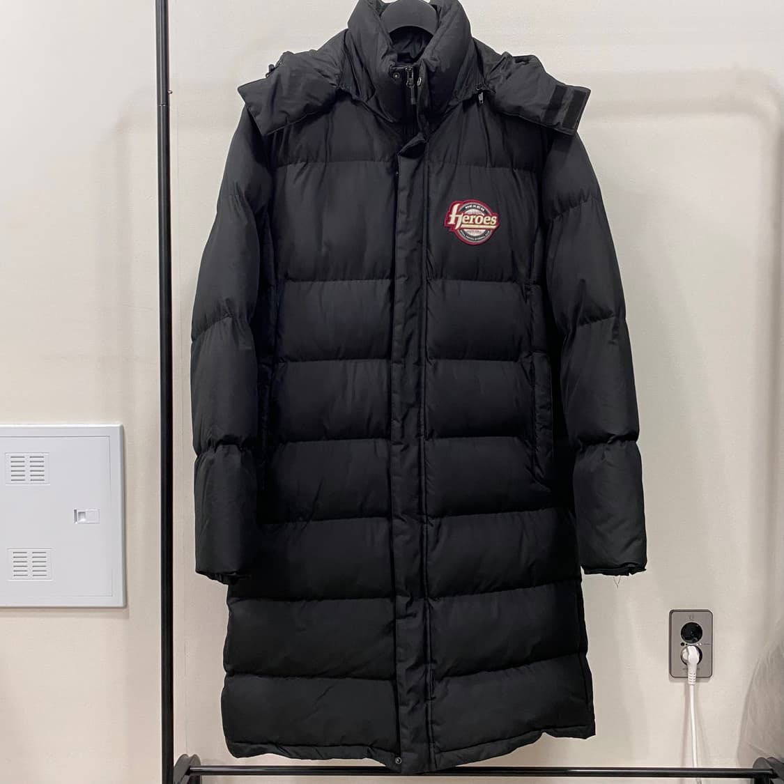 넥센 키움 히어로즈 위팬 롱패딩 상품이미지1