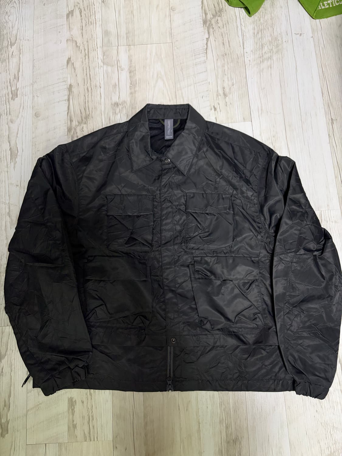 [M] 언어펙티드 레이어드 피셔맨 점퍼 차콜 상품이미지4