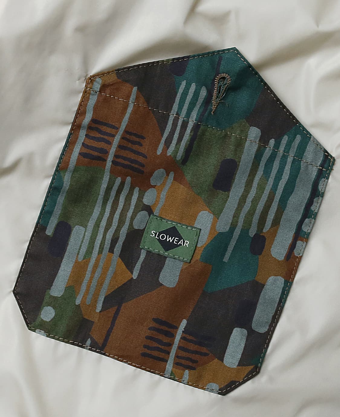 몬테도로 [Montedoro] 아이보리 나일론 퀼팅 자켓 상품이미지7