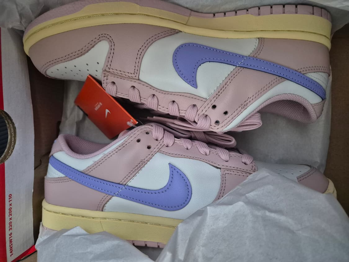(새상품) 나이키 덩크로우 핑크 옥스포드 상품이미지1