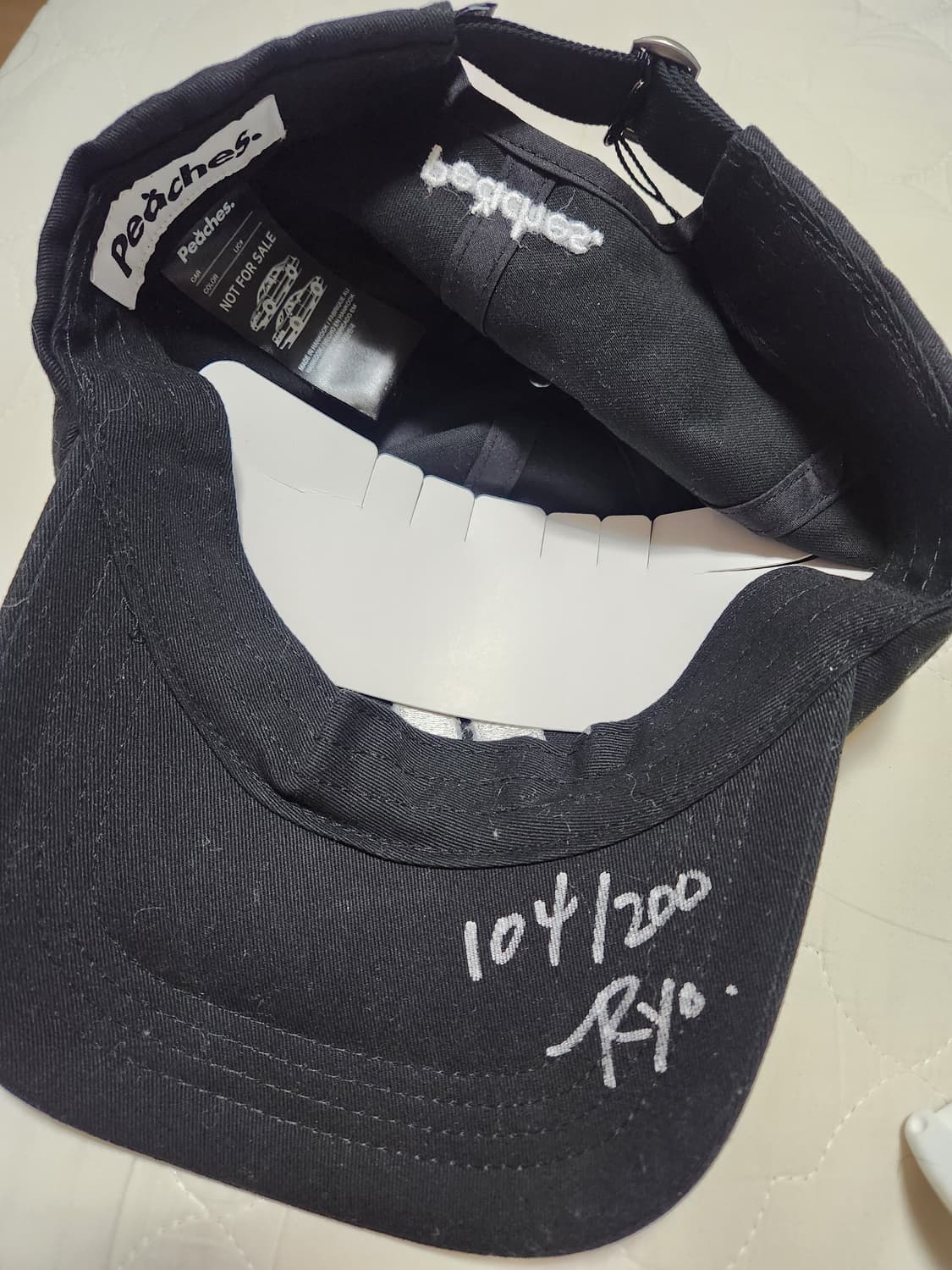 피치스 볼캡 새상품 상품이미지2