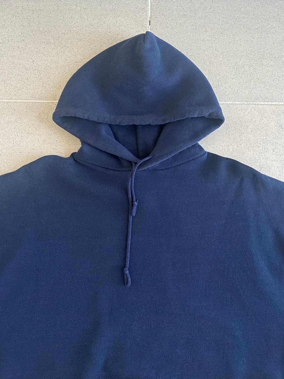 90s 빈티지 러셀 후드 네이비 XXL 상품이미지4