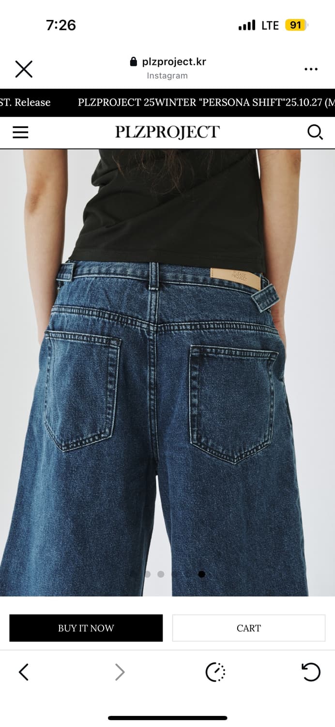 플리즈프로젝트 버뮤다팬츠 상품이미지4