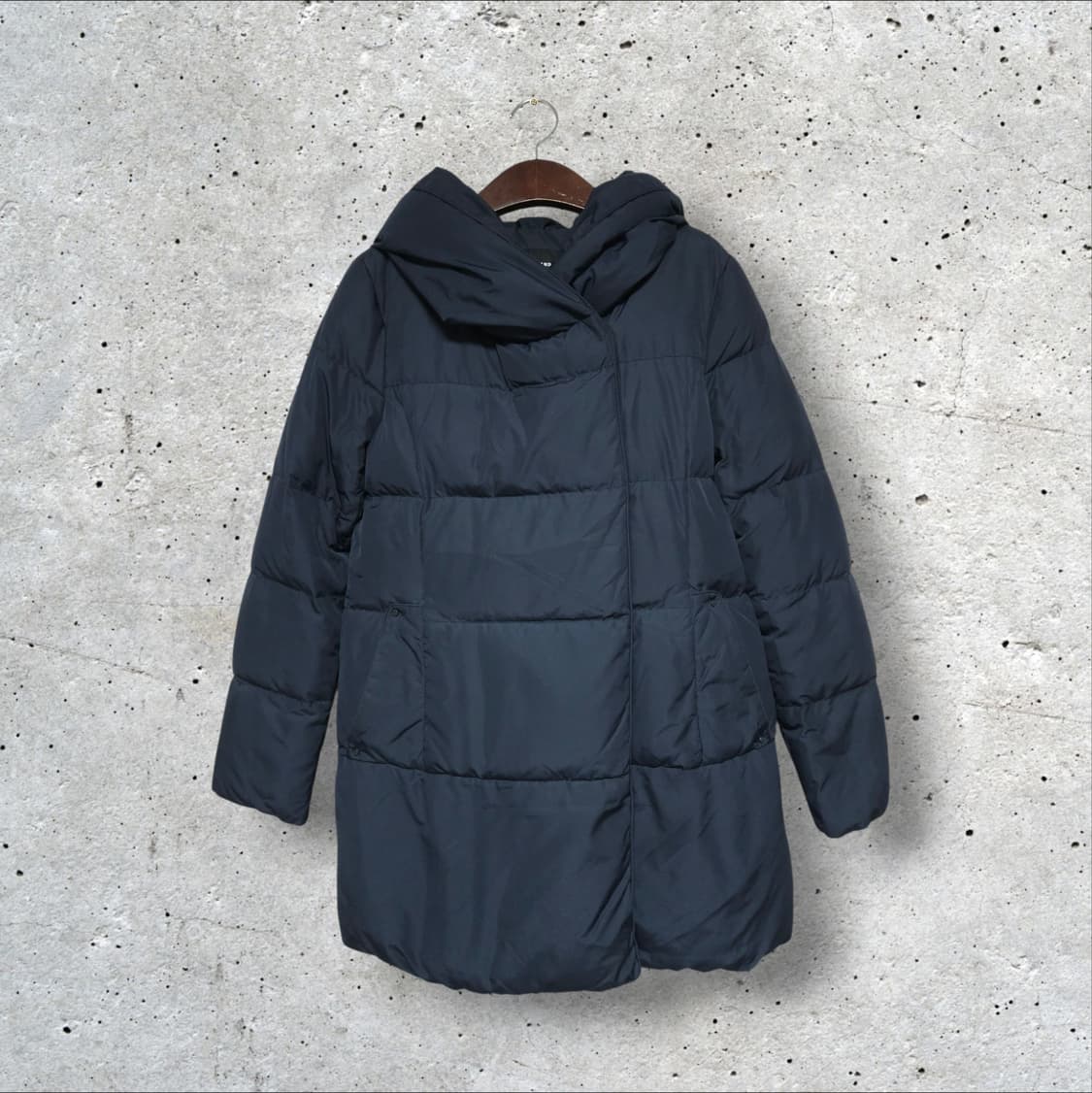 플라스틱아일랜드 덕다운 하프패딩 (90/S) 상품이미지1