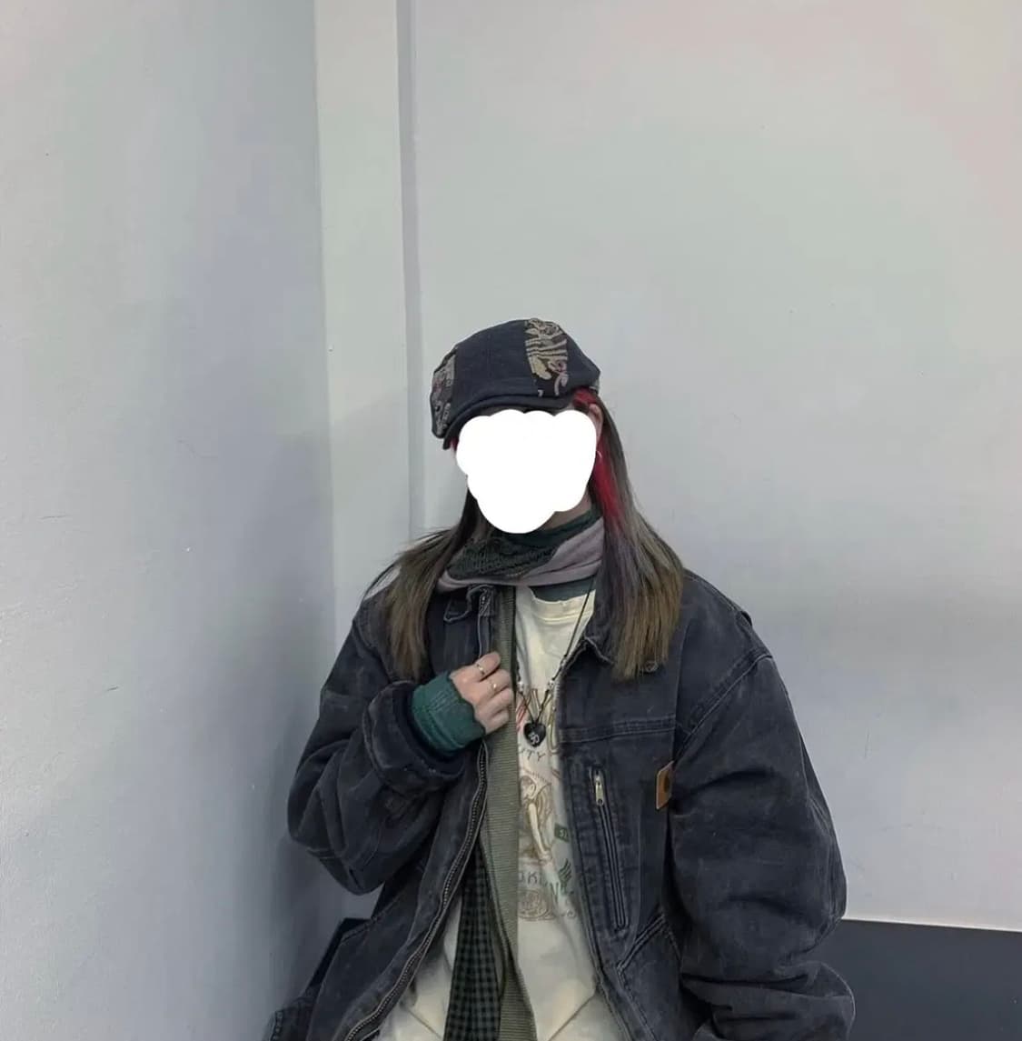빈티지 헌팅캡  상품이미지5