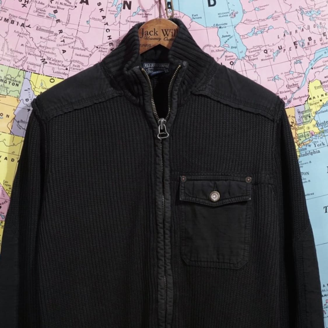 폴로 랄프로렌 Jeans 밀리터리 니트 자켓 상품이미지2