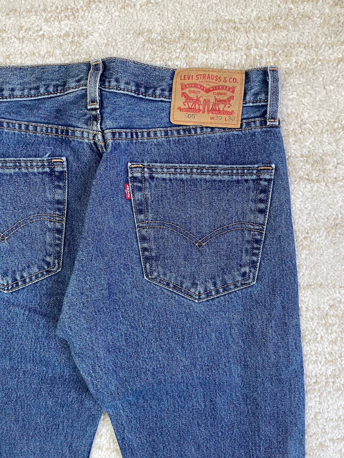 [30x30] 00s Levis 리바이스 505 레귤러 스트레이트 데님  상품이미지3