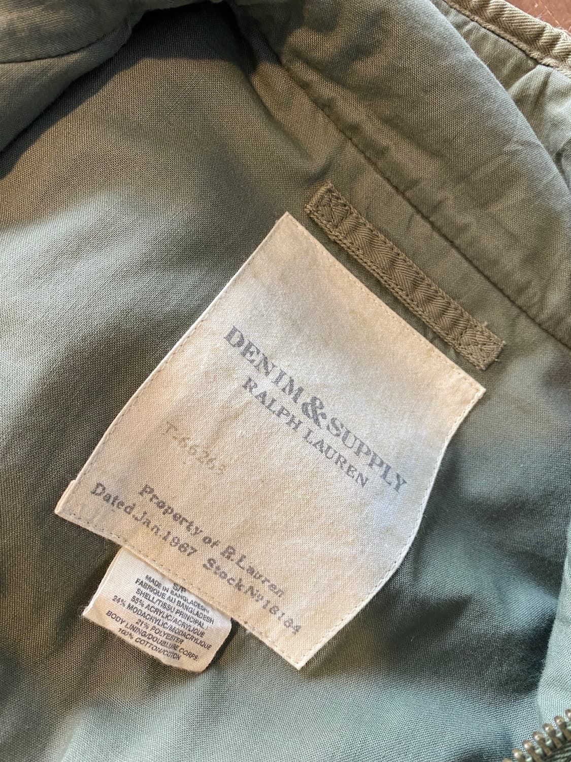 폴로 데님서플라이 밀리터리 플리스 상품이미지4