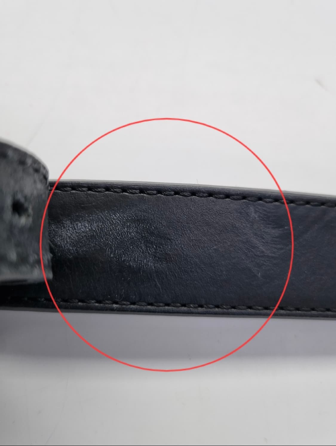 르메르 미니멀 웨스턴 벨트 카우 레더 블랙 85 상품이미지5