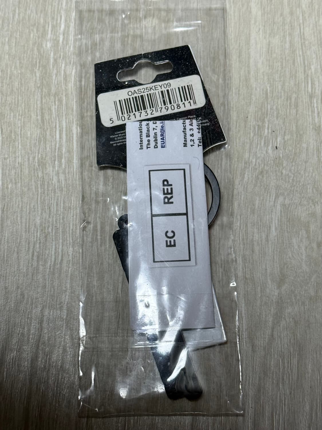 공식 오아시스 라이브25 wonderwall 키링 상품이미지3