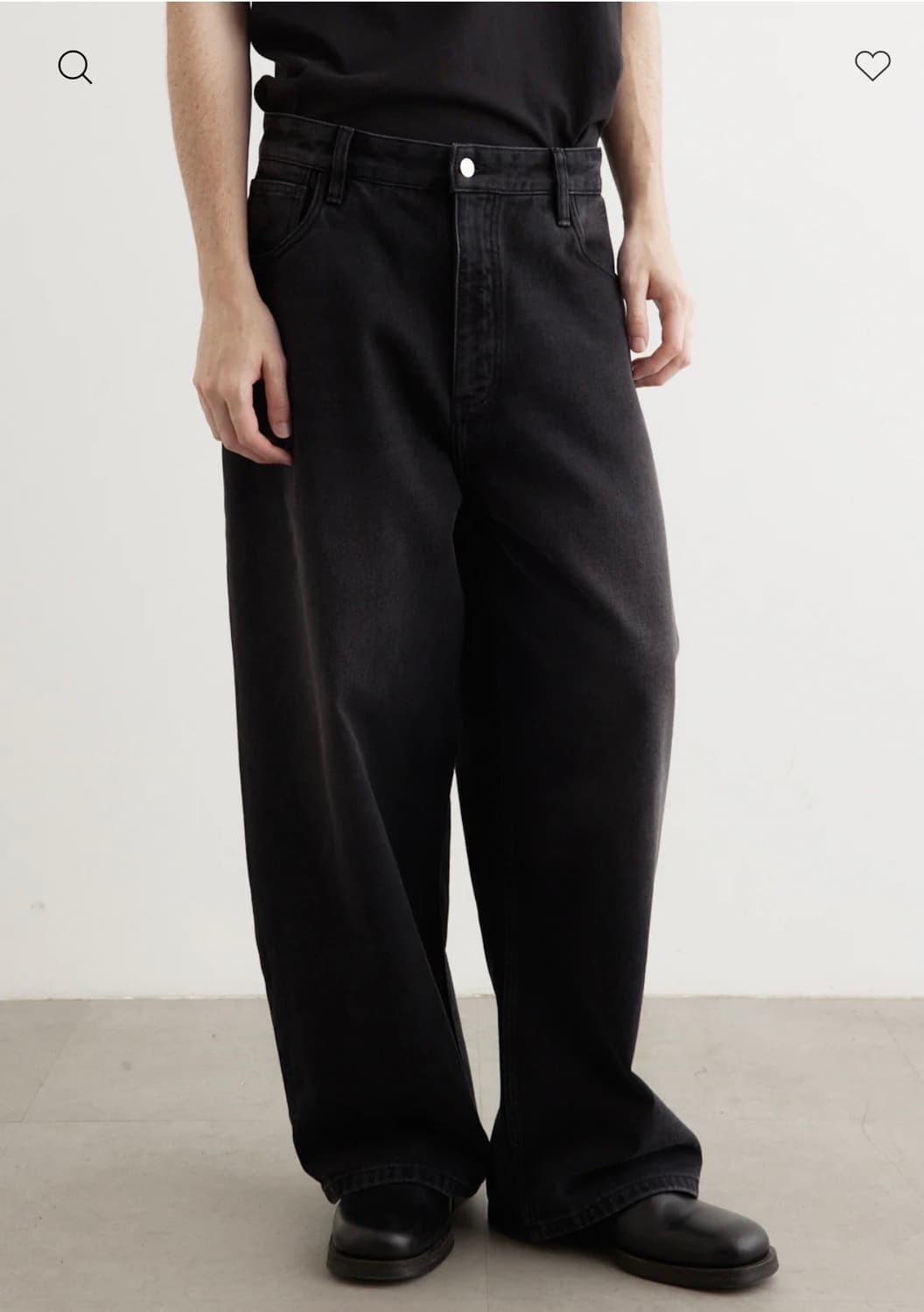 26ss, 스튜디오 니콜슨 파올로 가먼트 다잉 데님 M 상품이미지5