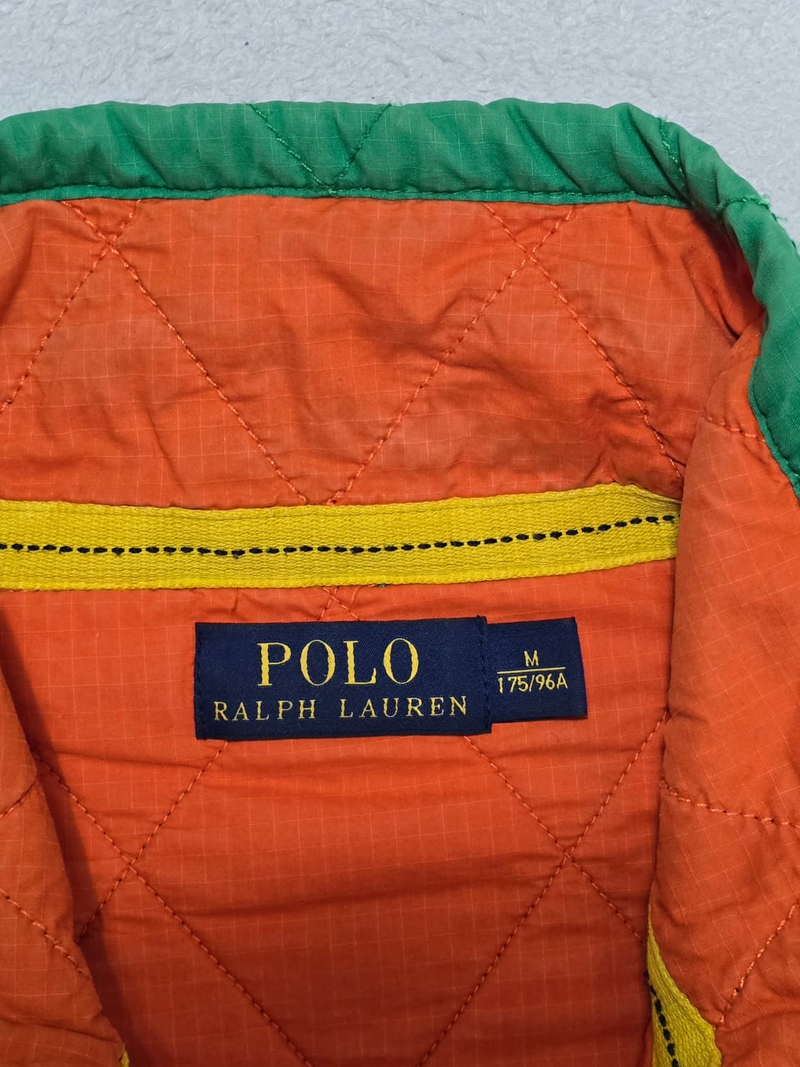 폴로랄프로렌 성조기 퀄팅 하프집업 M 상품이미지6