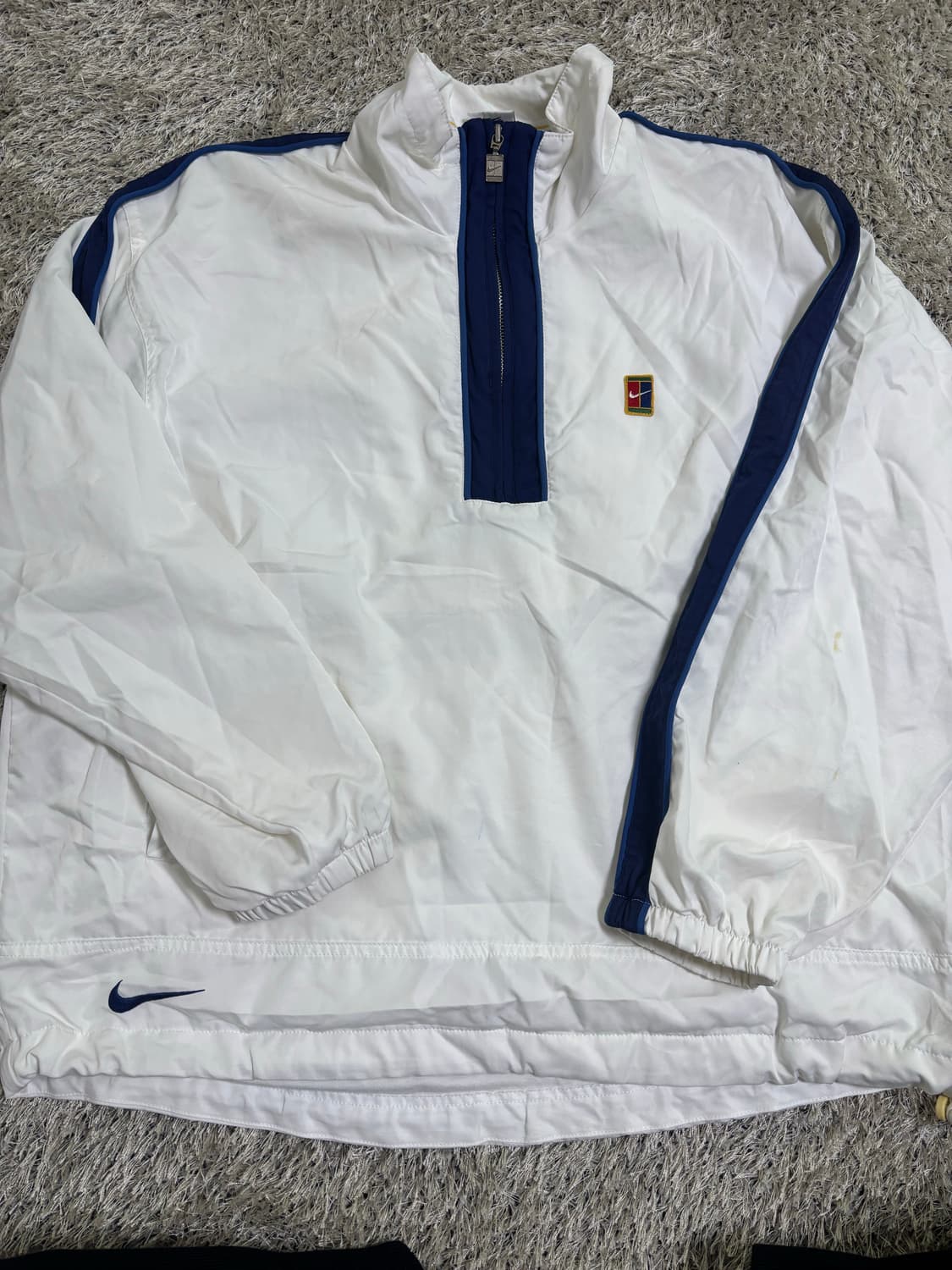 일본판 나이키 반집업 바람막이자켓 사이즈 105 상품이미지1