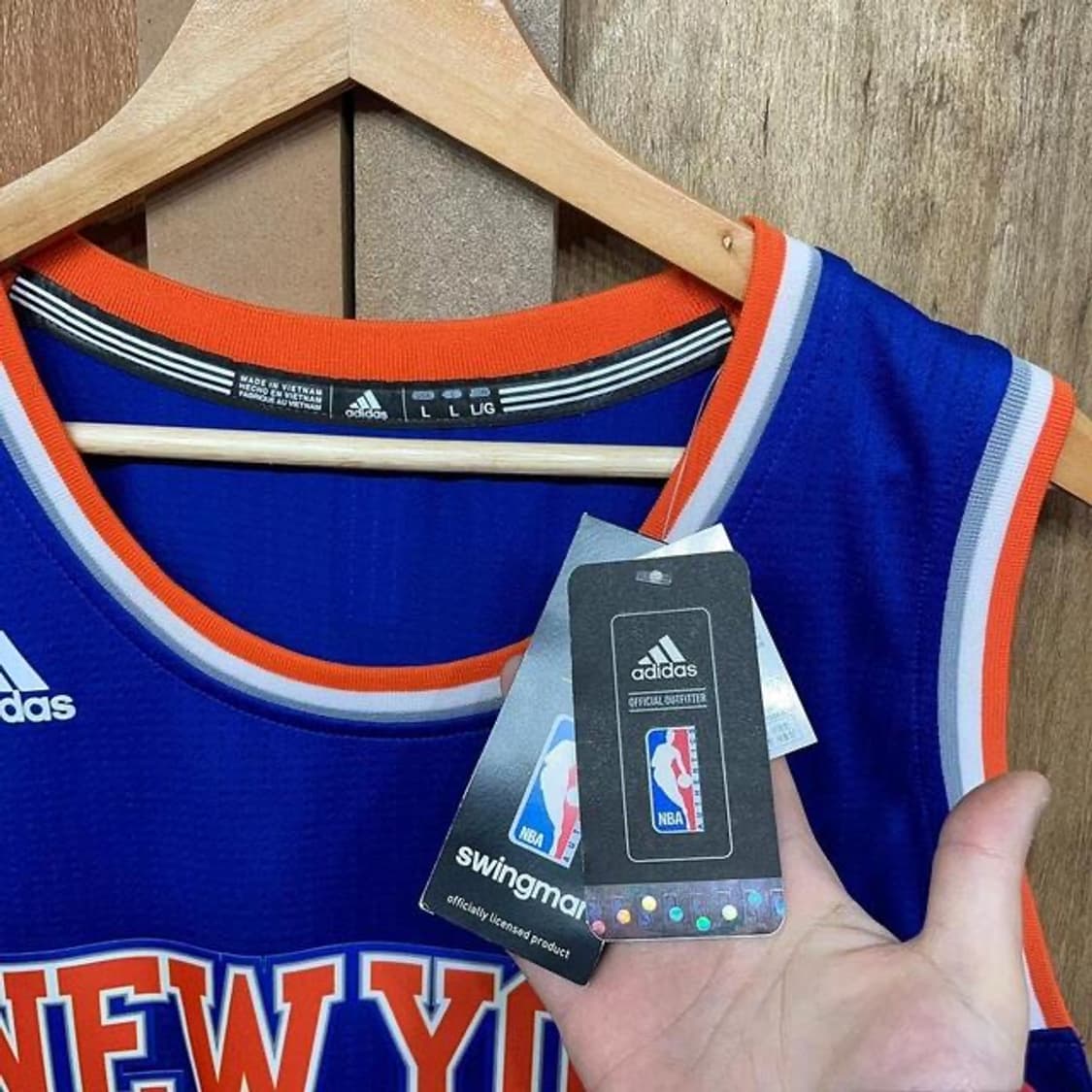 아디다스 NBA 뉴욕 닉스 데릭 로즈 농구 져지 (L) 상품이미지2