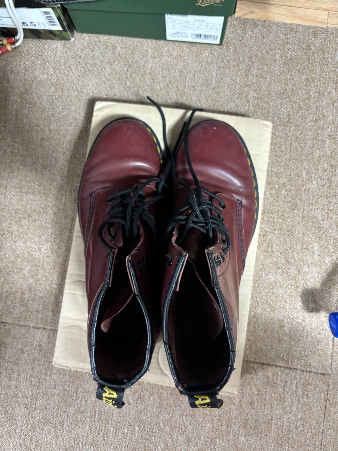 닥터마틴 체리레드 부츠 상품이미지2