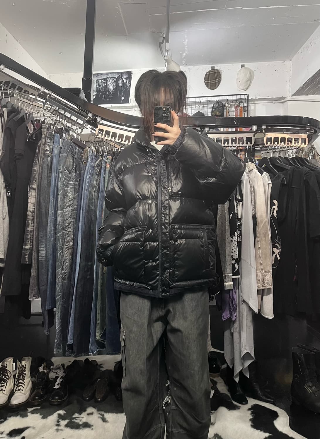 앤더슨밸 리버시블 패딩 상품이미지1