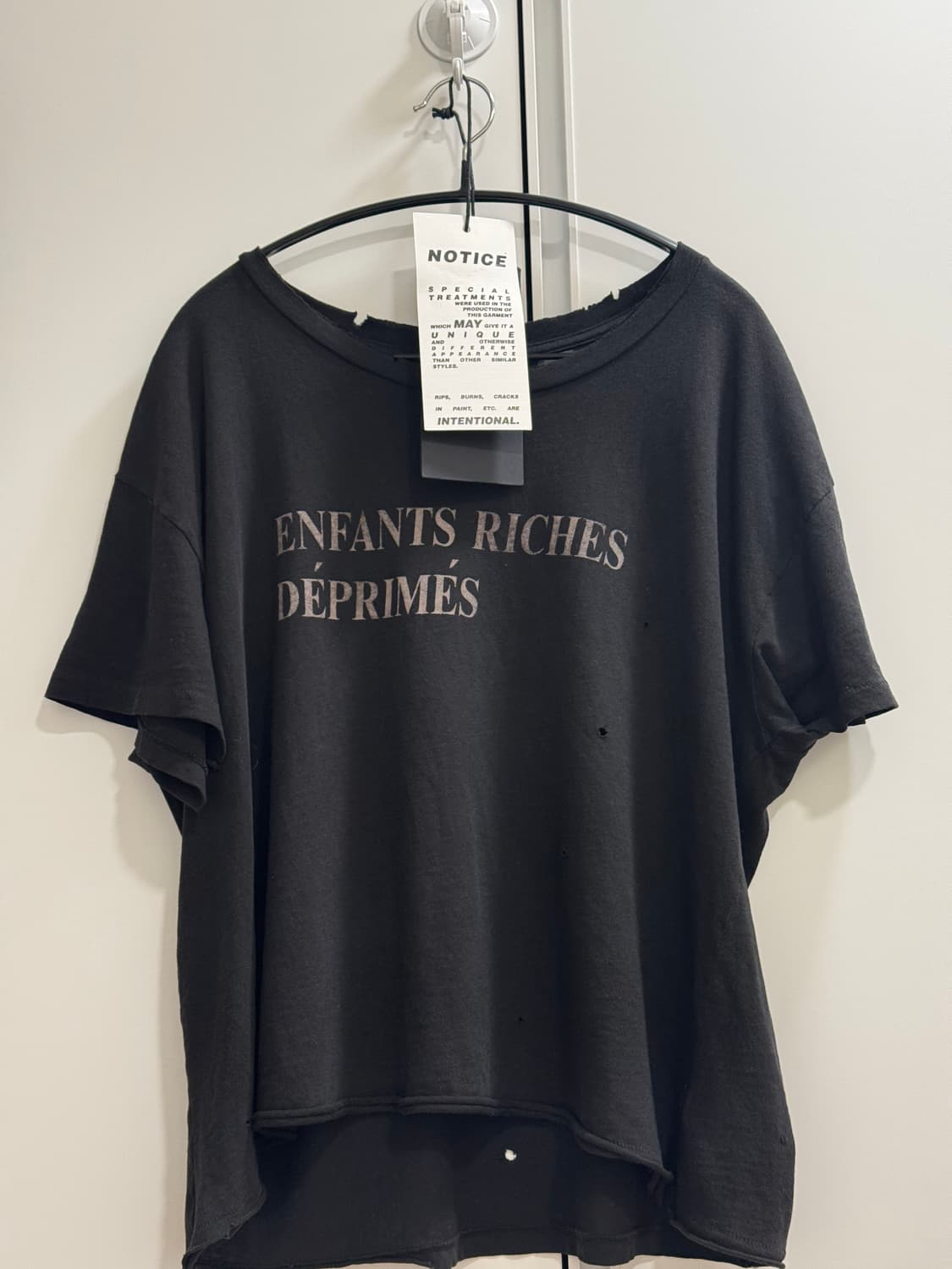 앙팡리쉬데프리메 클래식 로고 디스트로이드 반팔 M 상품이미지3