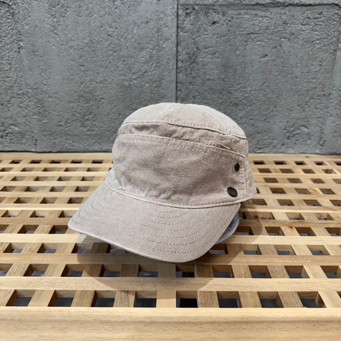 빈티지 캔버스 군모 상품이미지1